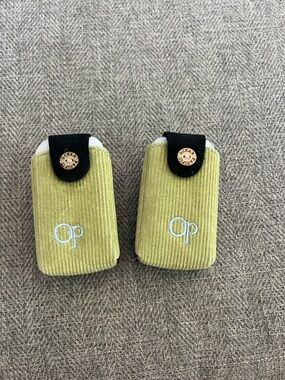 Two Vintage OP Ocean Pacific Corduroy Flip Phone Cases New